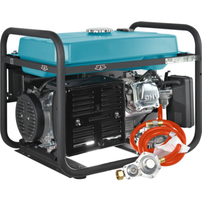 Генератор газобензиновий Konner&Sohnen KS 7000E G, 230В, 5.5кВт, електростартер, 77.2кг