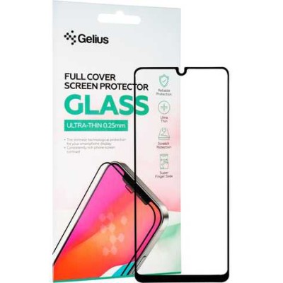 Захисне скло Samsung A225 (A22) / M325 (M32) Gelius Full Cover Ultra-Thin 0.25mm Black