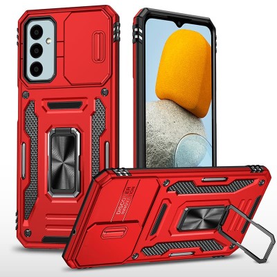Ударостійкий чохол Camshield Army Ring для Samsung Galaxy A05s Червоний / Red Ударостійкий чохол Camshield Army Ring для Samsung Galaxy A05s Червоний / Red