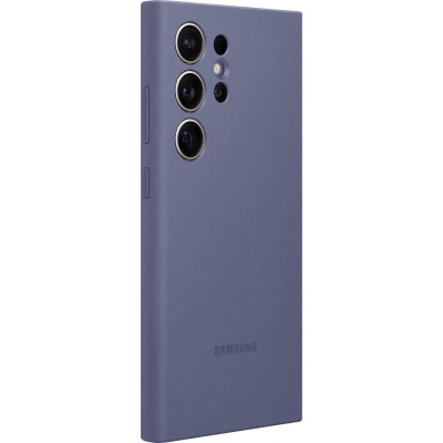 Чохол-накладка Samsung S24 Ultra Silicone Case EF-PS928TVEGWW Violet