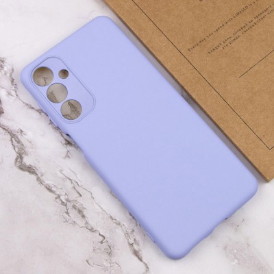 Чохол Silicone Cover Lakshmi Full Camera (AA) для Samsung Galaxy A14 4G/5G Бузковий / Dasheen