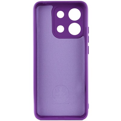 Чохол Silicone Cover Lakshmi Full Camera (AA) для Xiaomi Poco X6 / Note 13 Pro 5G Фіолетовий / Purple