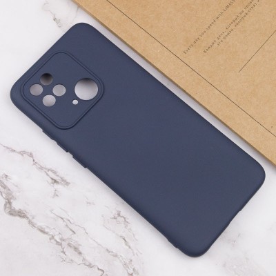 Чохол Silicone Cover Lakshmi Full Camera (AA) для Xiaomi Redmi 10C Синій / Midnight Blue