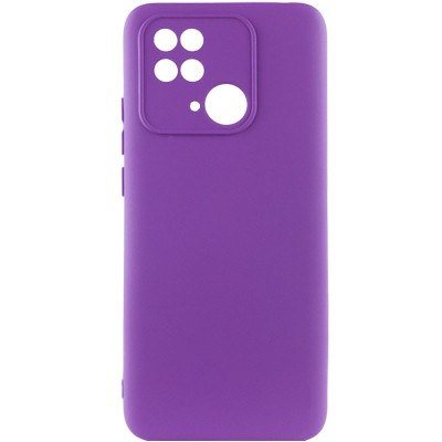 Чохол Silicone Cover Lakshmi Full Camera (AA) для Xiaomi Redmi 10C Фіолетовий / Purple Чохол Silicone Cover Lakshmi Full Camera (AA) для Xiaomi Redmi 10C Фіолетовий / Purple