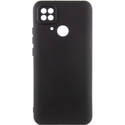 Чохол Silicone Cover Lakshmi Full Camera (AA) для Xiaomi Redmi 10C Чорний / Black