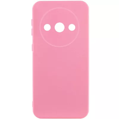 Чохол Silicone Cover Lakshmi Full Camera (AA) для Xiaomi Redmi A3 Рожевий / Pink