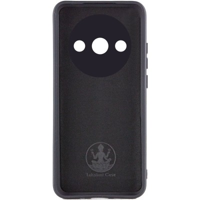 Чохол Silicone Cover Lakshmi Full Camera (AA) для Xiaomi Redmi A3 Чорний / Black