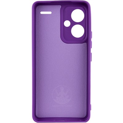 Чохол Silicone Cover Lakshmi Full Camera (AA) для Xiaomi Redmi Note 13 Pro+ Фіолетовий / Purple