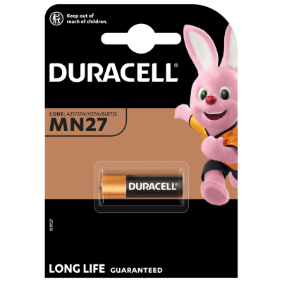Батарейка DURACELL MN27 BLN 01x10 1 шт. Батарейка DURACELL MN27 BLN 01x10 1 шт.