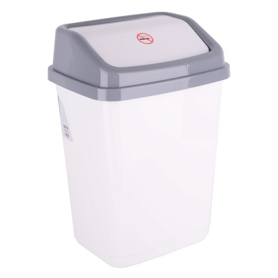 Корзина д/сміття VIOLET HOUSE 0100 WHITE з/кр.10 л (0100 WHITE с/кр.10 л)