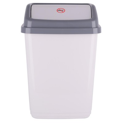Корзина д/сміття VIOLET HOUSE 0100 WHITE з/кр.10 л (0100 WHITE с/кр.10 л)