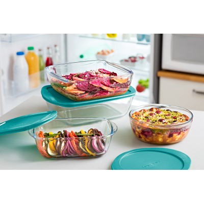 Форма с/к PYREX Cook&Store з криш. прямокут 28х20х8см (2.5л) (216P000/7645)