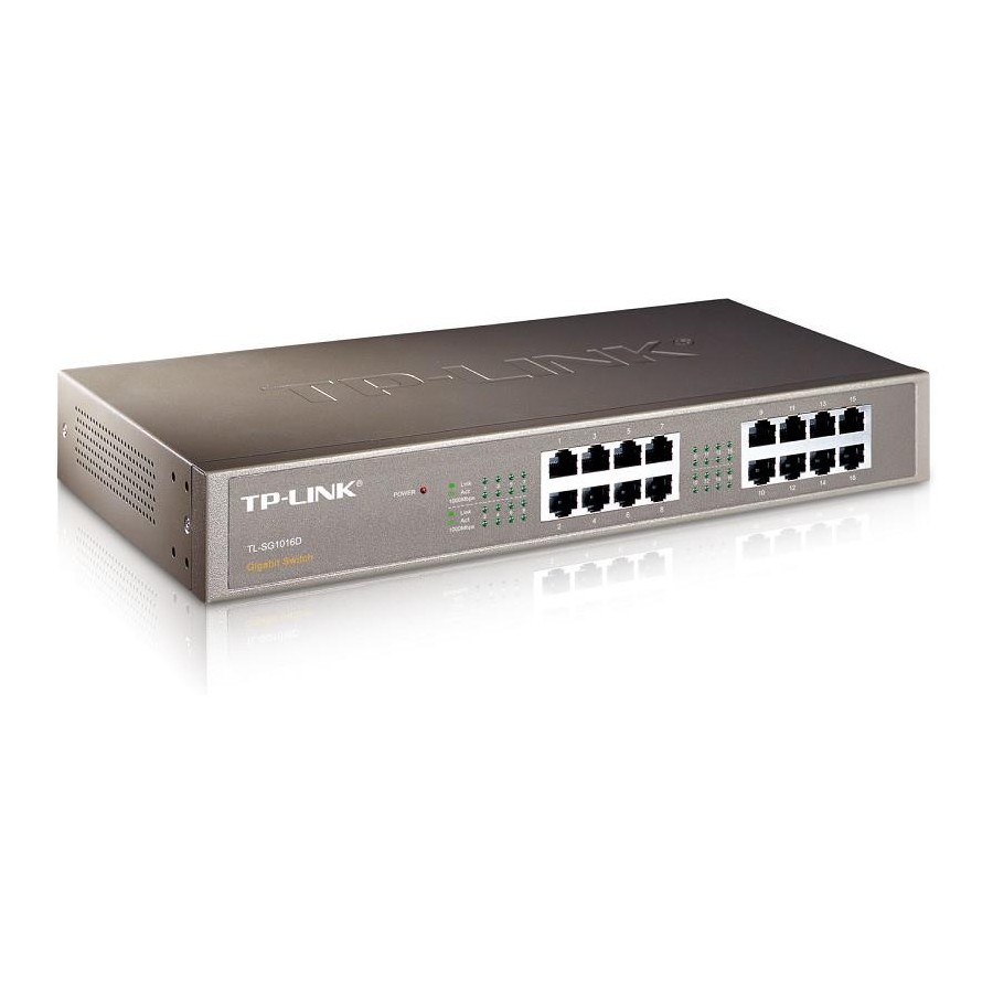 Комутатор не керований, мережеве обладнання, TL-SG1016D TP-LINK Комутатор не керований, мережеве обладнання, TL-SG1016D TP-LINK