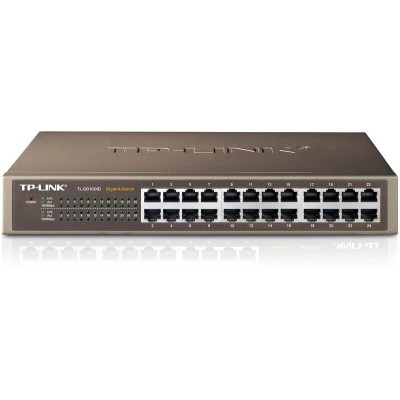 Комутатор не керований, мережеве обладнання, TL-SG1024D TP-LINK