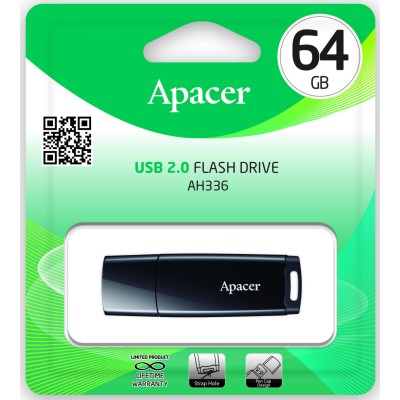 USB Флеш Apacer AH336 64GB Black