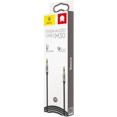 Кабель AUX Baseus Yiven M30 (1m) CAM30-BS1 Black