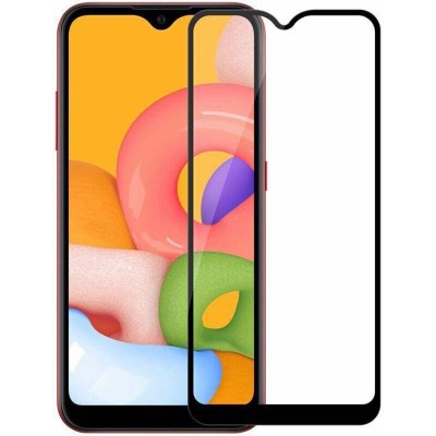 Захисне скло Samsung A015 (A01-2020) Full Coverage Black