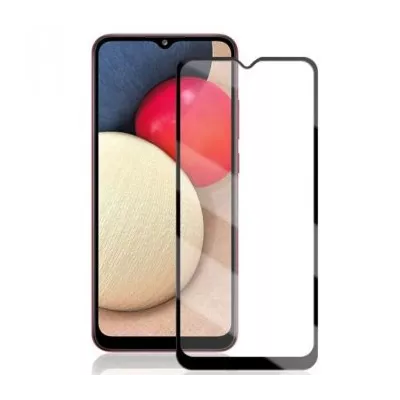 Захисне скло Samsung A025 (A02s-2021) / A022 (A02) Full Coverage Black