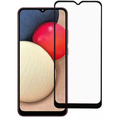 Захисне скло Samsung A037 (A03S-2021) Full Coverage Black