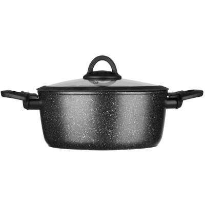 Каструля RINGEL Zira з кришкою низька 24 см (4.1л) (RG-21006-24) Каструля RINGEL Zira з кришкою низька 24 см (4.1л) (RG-21006-24)
