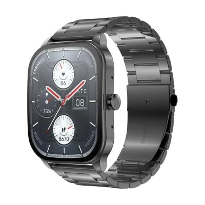 Смарт-годинник Amazfit Pop 3S Metal Black (чорний)