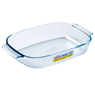 Форма с/к PYREX DAILY склянна прямокут. 35х23х6см (2.7л) (231B000/3646) Форма с/к PYREX DAILY склянна прямокут. 35х23х6см (2.7л) (231B000/3646)