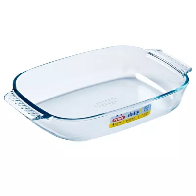 Форма с/к PYREX DAILY склянна прямокут. 35х23х6см (2.7л) (231B000/3646)