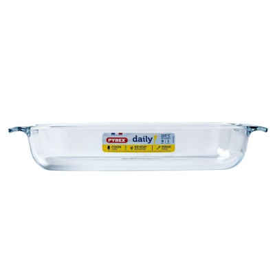 Форма с/к PYREX DAILY склянна прямокут. 35х23х6см (2.7л) (231B000/3646) Форма с/к PYREX DAILY склянна прямокут. 35х23х6см (2.7л) (231B000/3646)