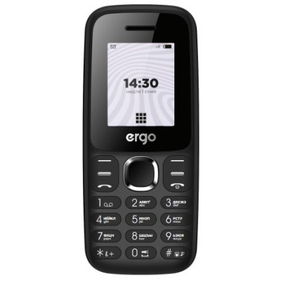 Мобільний телефон ERGO B184 Dual Sim (чорний)