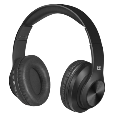 Навушники DEFENDER (63552) FreeMotion B552 чорний, Bluetooth