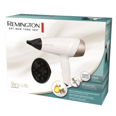 Фен REMINGTON D4740 E51 Shea Soft Hairdryer