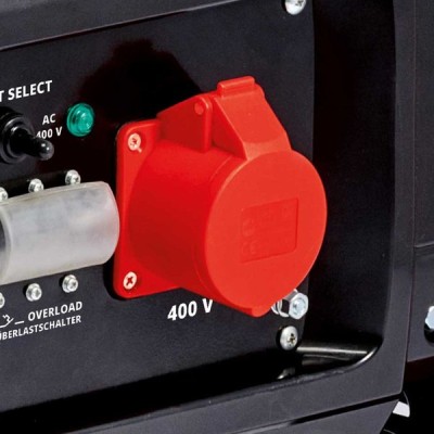 Генератор бензиновий Einhell TC-PG 55/E5, 230В/380В (1/3 фази), 3.6/5.5кВт, електростарт, AVR, 83кг