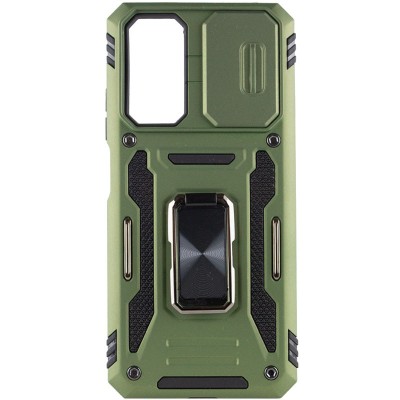 Ударостійкий чохол Camshield Army Ring для Xiaomi Redmi 10 Оливковий / Army Green