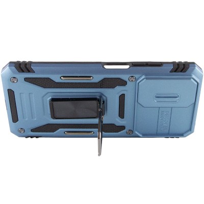 Ударостійкий чохол Camshield Army Ring для Xiaomi Redmi Note 11 (Global) / Note 11S / Note 12S Блакитний / Light Blue