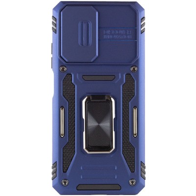 Ударостійкий чохол Camshield Army Ring для Xiaomi Redmi Note 11 (Global) / Note 11S / Note 12S Синій / Navy