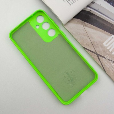 Чохол Silicone Cover Lakshmi Full Camera (A) для Samsung Galaxy A34 5G Салатовий / Neon Green