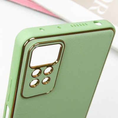Шкіряний чохол Xshield для Xiaomi Redmi Note 12 Pro 4G Зелений / Pistachio