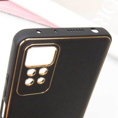 Шкіряний чохол Xshield для Xiaomi Redmi Note 12 Pro 4G Чорний / Black
