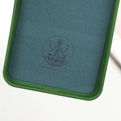 Чохол Silicone Cover Lakshmi Full Camera (A) для Samsung Galaxy A35 Зелений / Dark green
