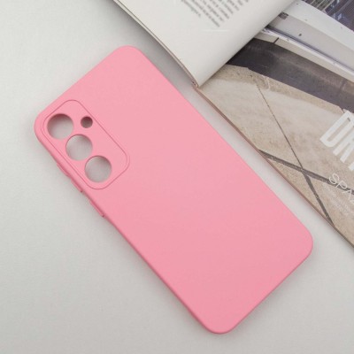Чохол Silicone Cover Lakshmi Full Camera (A) для Samsung Galaxy A35 Рожевий / Pink