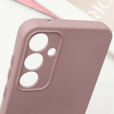 Чохол Silicone Cover Lakshmi Full Camera (A) для Samsung Galaxy A55 Рожевий / Pink Sand