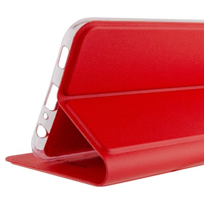 Шкіряний чохол книжка GETMAN Elegant (PU) для Xiaomi Redmi 13 4G / Poco M6 4G Червоний