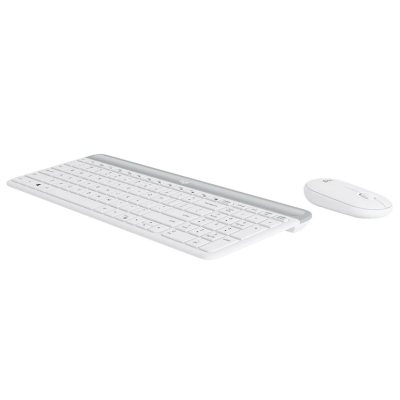 IT/наб LOGITECH MK470 Slim Wireless Combo, US, Off-White (920-009205)