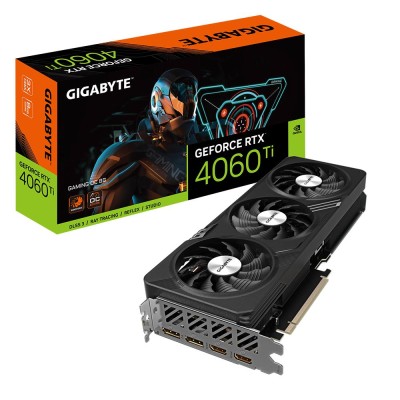 Відеокарта PCIE16 RTX4060TI 8GB GDDR6 GV-N406TGAMING OC-8GD GIGABYTE