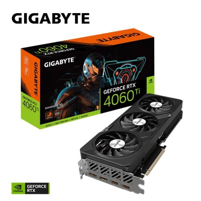 Відеокарта PCIE16 RTX4060TI 8GB GDDR6 GV-N406TGAMING OC-8GD GIGABYTE