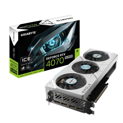 Відеокарта PCIE16 RTX4070 SUPER 12GB N407SEAGLEOC ICE-12GD GIGABYTE
