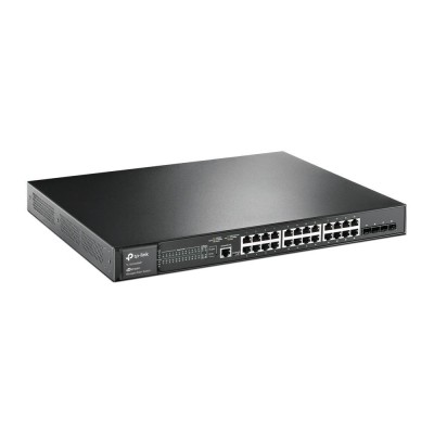 JetStream 28-портовий гігабітний L2 керований комутатор з 24 портами PoE+, SG3428MP TP-LINK JetStream 28-портовий гігабітний L2 керований комутатор з 24 портами PoE+, SG3428MP TP-LINK