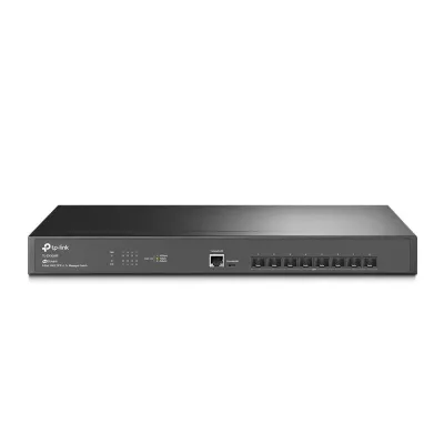 JetStream 8-портовий 10GE SFP керований комутатор 2 рівня, SX3008F TP-LINK