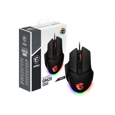 Mиша USB OPTICAL GAMING CLUTCH GM20 ELITE MSI