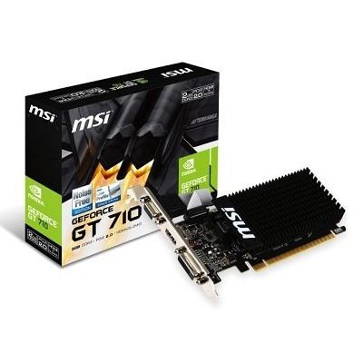 Відеокарта PCIE16 GT710 2GB GDDR3 GT 710 2GD3H LP MSI